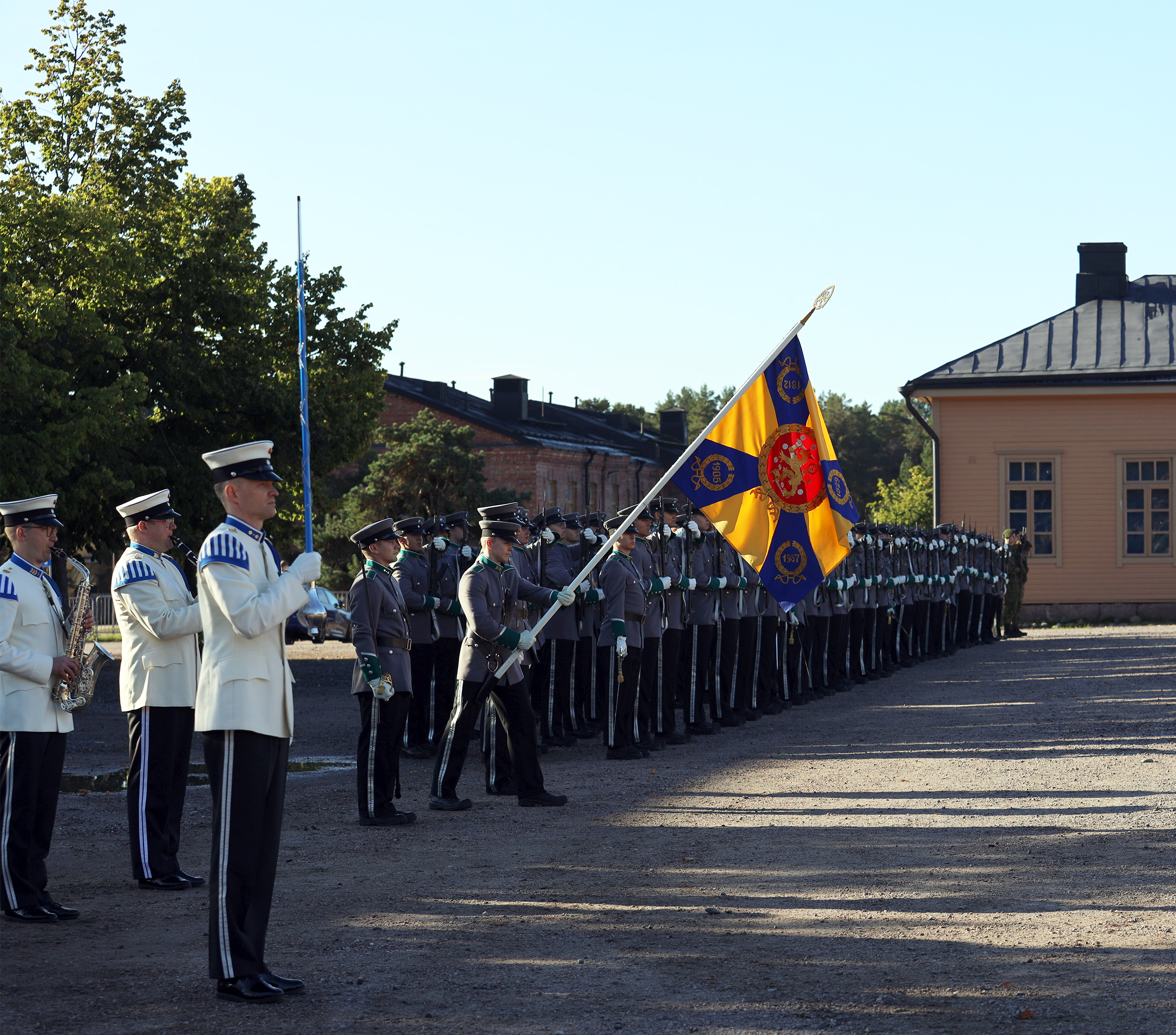 Celebrating the 211th Anniversary of the establishment of the Finnish Guards Rifle Battalion